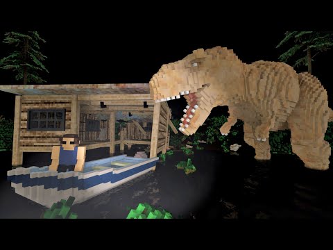 Realistic Escape from Giant T-REX using one Gun I Teardown
