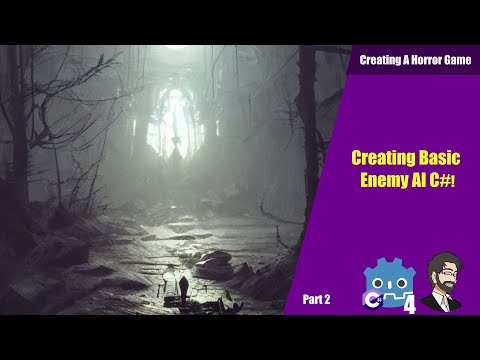 Creating our Enemy AI  - Creating a Horror Game in Godot 4 C# Part  2