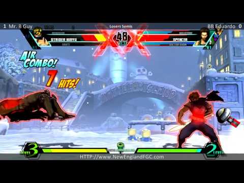 GUM04 UMvC3 Mr. B Guy Vs. BB Eduardo