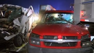 Raw: 3 Killed In Arkansas Multi-Vehicle Crashes