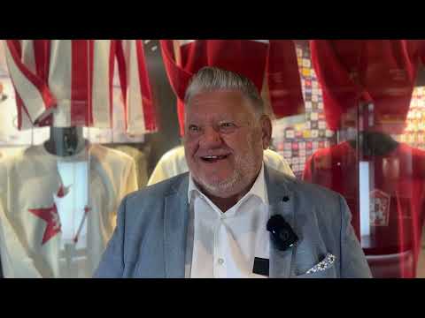 President TJ Jiskra Domažlice Jaroslav Ticháček před Baráží o ChNL