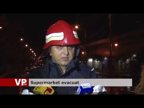 Supermarket evacuat
