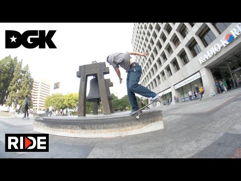 Skaters Take Over J Kwon - DGK Ledge Best Trick With Boo Johnson & Derek Wilson