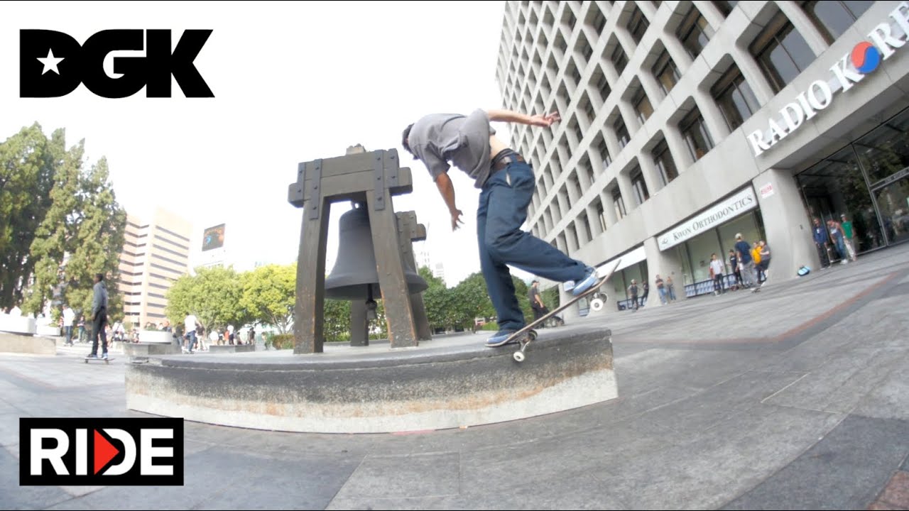 'DGK Ledge Best Trick' en el spot de JKwon