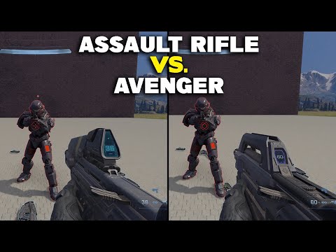 Halo Infinite - Assault Rifle vs Avenger