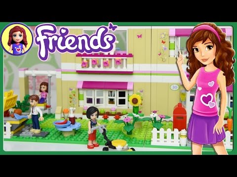 Lego Friends Olivia's House Set Building Review Play - Kids Toys