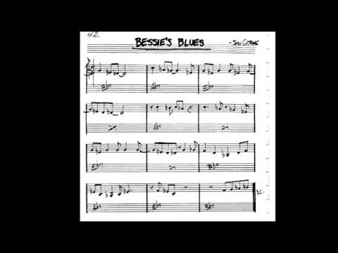 Bessie's Blues Play along - Backing track (C key score violin/guitar/piano)