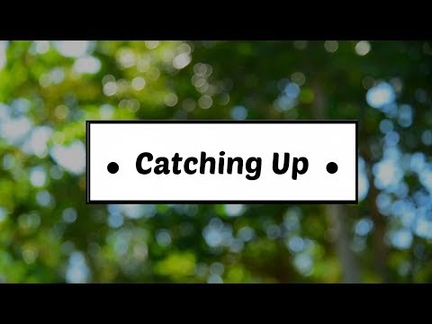 Catching Up To Do...