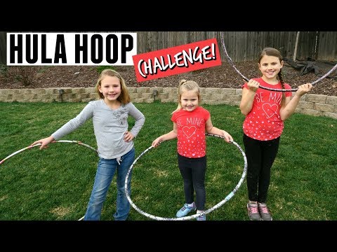 HULA HOOP CHALLENGE AND TRICKS!