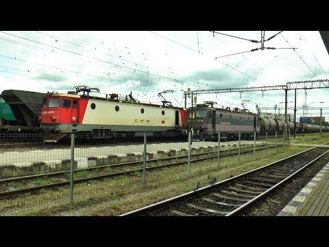 LE5100KW 40-0557-1 & Marfar CER FERSPED Freight Train in Gara Timișoara Nord Station - 18 July 2020