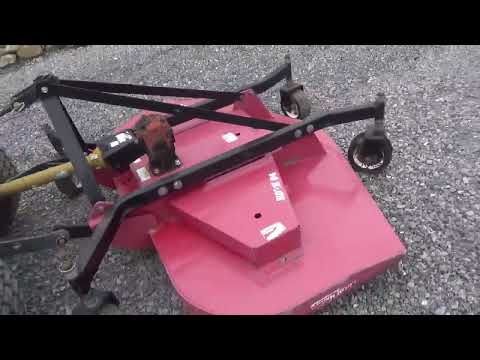 Bush Hog RDTH84 84" Rear Discharge 3 Point Hitch Finish Mower 3 Point Hitch For Sale Nice Heavy Duty