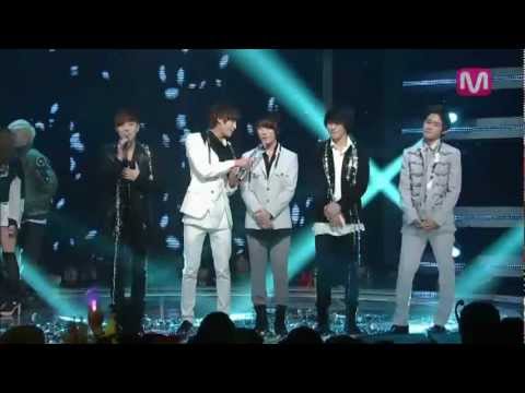 120209 Mnet.M Countdown FTIsland 拿第一位