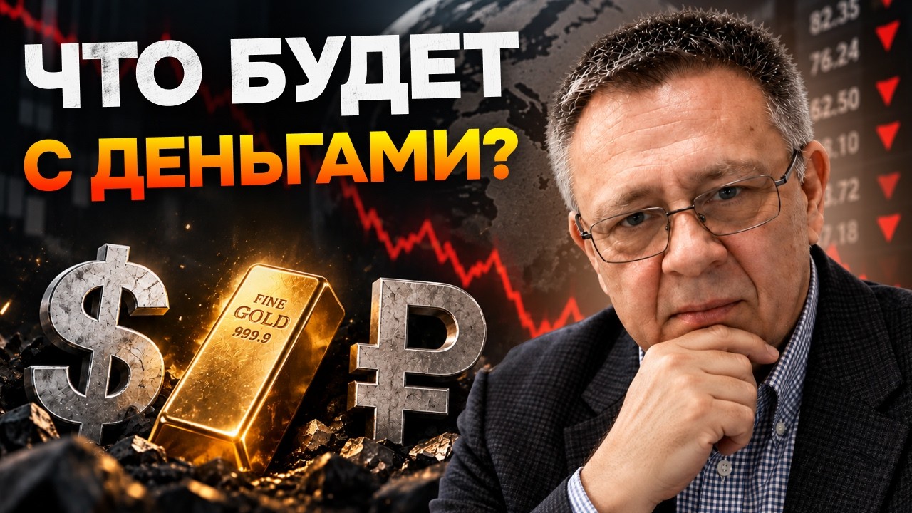 Демура: что будет с рублём, золотом и рынками? Большой разбор: экономика и гео