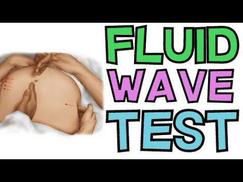 THE FLUID WAVE TEST FOR ASCITES - EXPLAINED