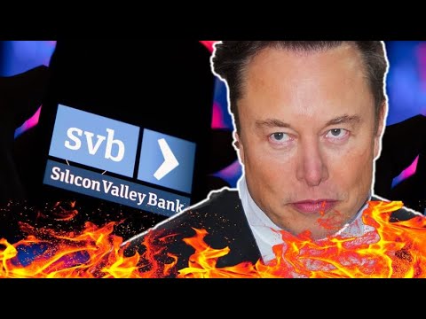 SVB Bank BAILOUT...By ELON MUSK????  Silicon Valley Bank - Tesla Merger? Bank Run AVERTED?