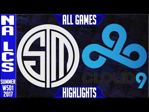 TSM vs C9 Highlights ALL GAMES | NA LCS Week 5 Summer 2017 | Team Solomid vs Cloud 9