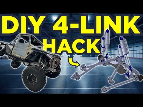 How to Build 4 link suspension with Coilovers & Bypass Shocks | Barra FJ Landcruiser Ep#5