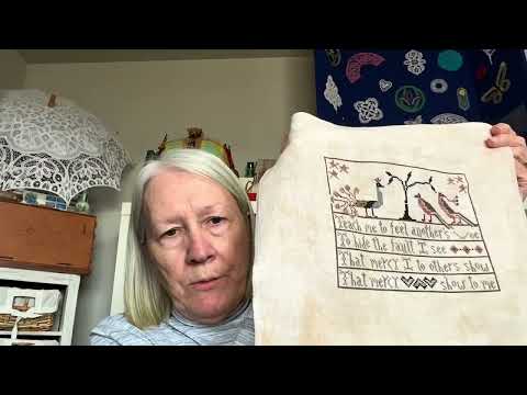 Floss Tube #140 - February Stitching and Highway Traveling! 