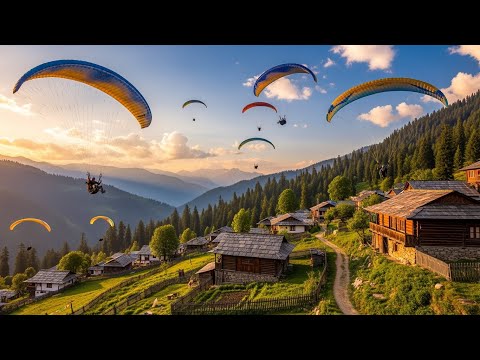 Life in Bir Billing - Paragliding capital of India | Peaceful village with scenic vibes by 📷 Nishant