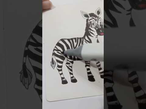 Coloring Zebra Pictures