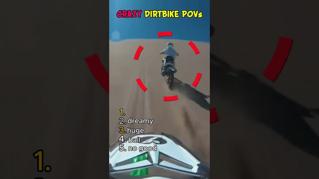 Crazy Dirt Biking POVs