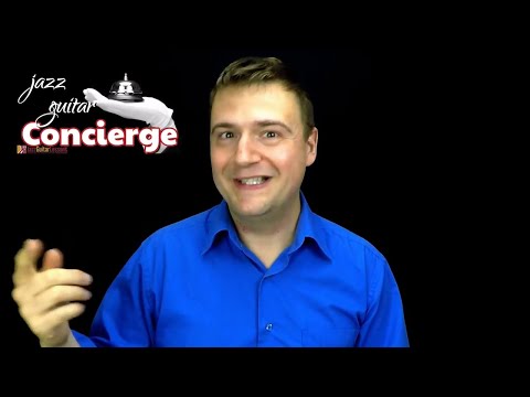 Jazz Guitar: Concierge Webinar Announcement
