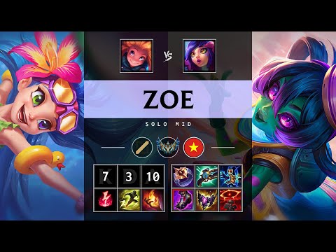 Zoe Mid vs Neeko - VN Challenger Patch 25.17