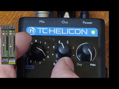 TC Helicon VoiceTone H1 Demo