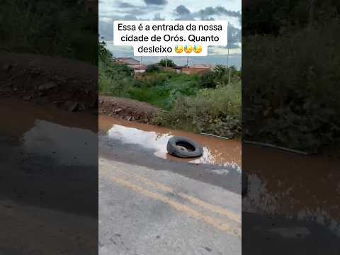 Cidade tá abandonada mesmo! #oros #ceará #abandono