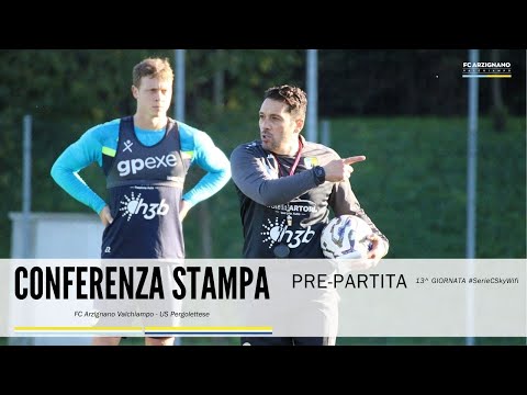 Arzignano Valchiampo-Pergolettese. Matchday 13. Pre-match press conference.