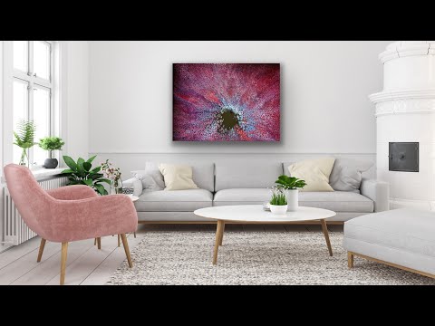 Colander Pour! Dump and Swirl! Abstract Fluid Art! Explosive Cells!