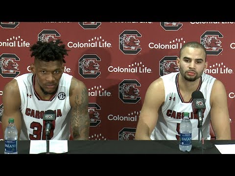 POSTGAME: Chris Silva, Frank Booker on Auburn — 2/17/18