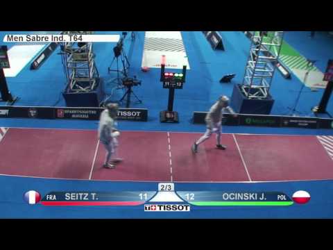 FE M S Individual Moscow RUS GP 2016 T64 02 red OCINSKI POL vs SEITZ FRA