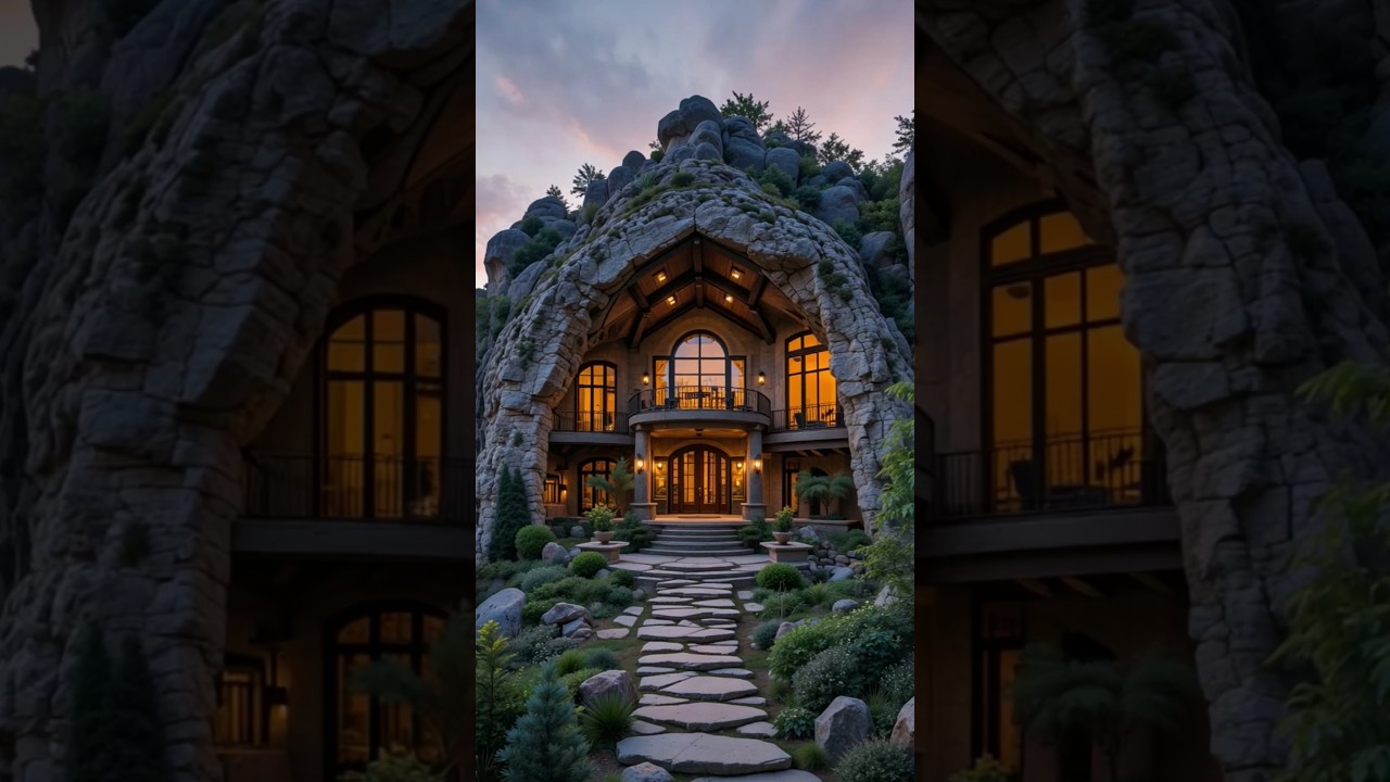 Inside a Luxury Cave House 🏡🔥 | Unbelievable Natural Architecture!