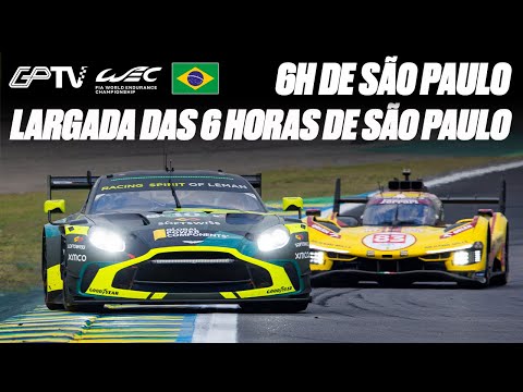 LARGADA SURREAL DAS 6 HORAS DE SÃO PAULO 🔥 | WEC