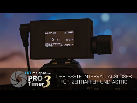 LRTimelapse PRO Timer 3 - der fortschrittlichste Intervallauslöser für Zeitraffer und Astro