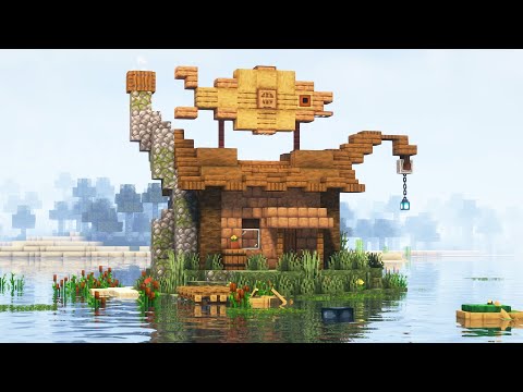 Fisherman's house in minecraft