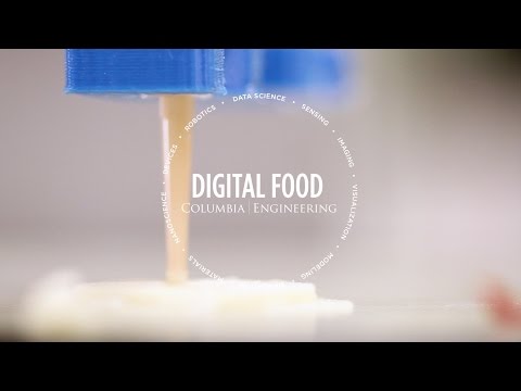 3-D printed food is the future