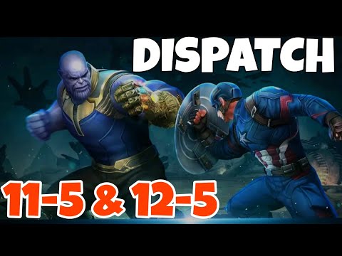 The Best Team for DISPATCH 11-5 & 12-5 ..!!? Marvel Future Fight // mff // f2p