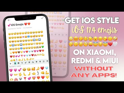 Apply iOS 17.4 Emojis on Xiaomi, Redmi or MIUI (HyperOS) without any Apps!