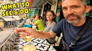 1 DAY IN HANOI 🇻🇳 | Exploring Vietnamese Street Food, Dong Xuan Market, Temples, and Hanoi Jail!