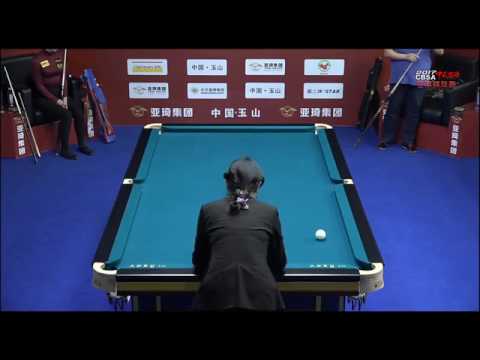 Daria Sirotina VS L Amirdaa - Ladies - 2017 Chinese Billiards World Championship