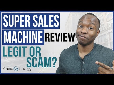 Super Sales Machine Review: LEGIT ClickBank Product Money System or SCAM? Video