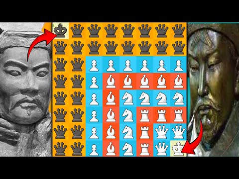Sun Tzu (just knights) VS Genghis Khan (full army) ‼️ chess or story ⁉️