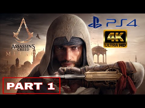 ASSASSIN'S CREED MIRAGE PS4 Gameplay Walkthrough Part 1 FULL GAME - No Commentary