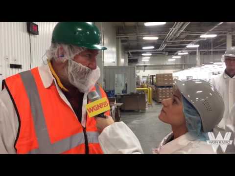 WGN Radio Buddig Plant Visit