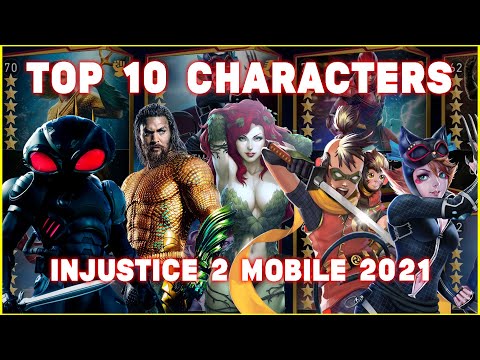 Top 10 Best Characters In Injustice 2 Mobile 2021