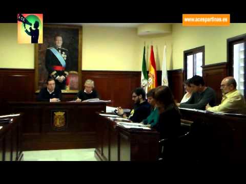Pleno Extraordinario 31 de Octubre Ayuntamiento de Espartinas. Punto 3