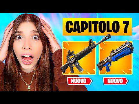 GIOCO il NUOVO CAPITOLO 7 DI FORTNITE con LE NUOVE ARMI ASSURDE!! 😱 *è pazzesca*