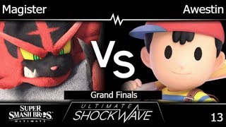 USW 13 - HNTI | Magister (Incineroar) vs TLOC | Awestin (Ness) Grand Finals - SSBU
